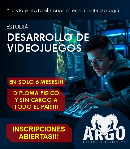 Flyer Curso Video Juegos página web 2