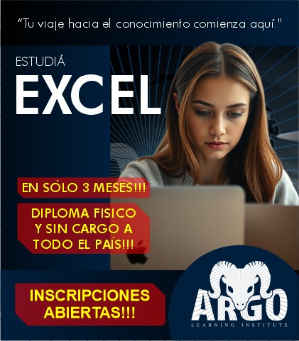 Flyer Curso excel página web 2